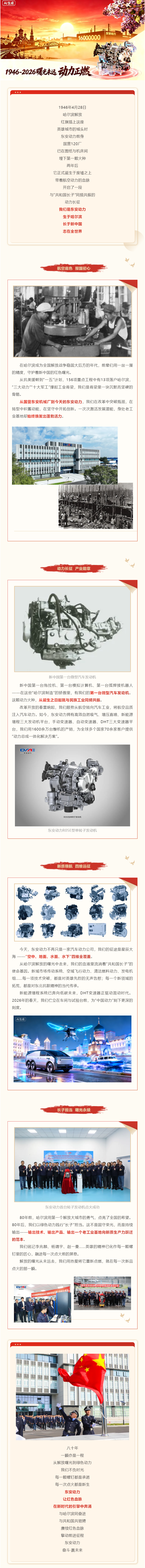 曙光未远 动力正燃 bwin必赢电子唯一官网纪念哈尔滨解放80周年